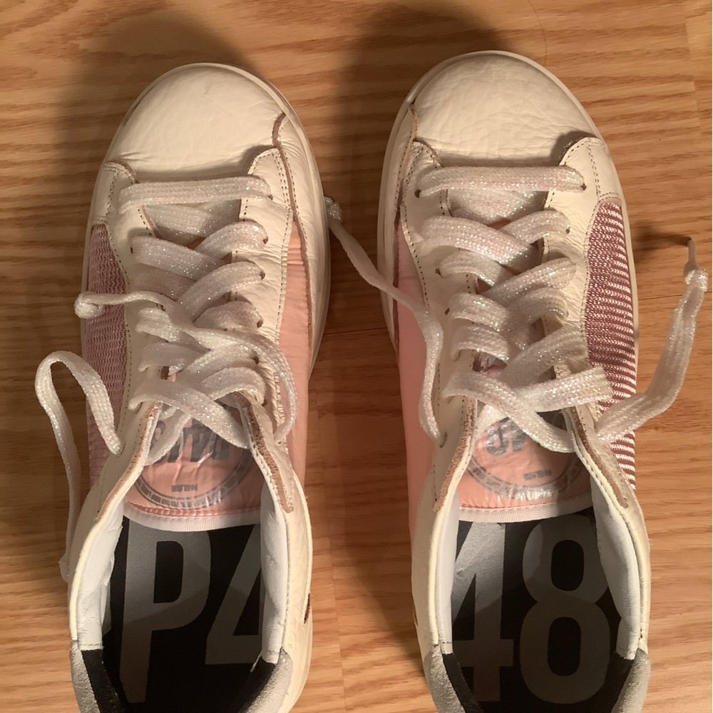 P448 Mix Media sneaker. Worn once.